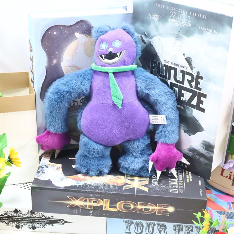 Purple Monster Plush Toy Soft Stuffed Doll with Long Arms 4