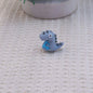 20Pcs Silicone 3D Focal Beads Dinosaur Three Color Cute Design 8