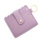 PU Leather Keychain Coin Purse Card Holder Compact Design 29