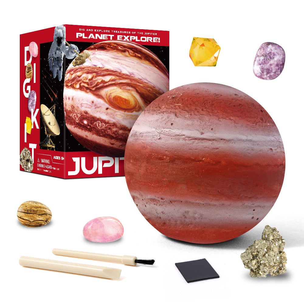 Solar System Stone Dig Educational Toy Explore Eight Planets 6