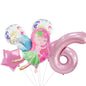 Elf Fairy Princess Foil Balloon Set Birthday Party Decoration 9