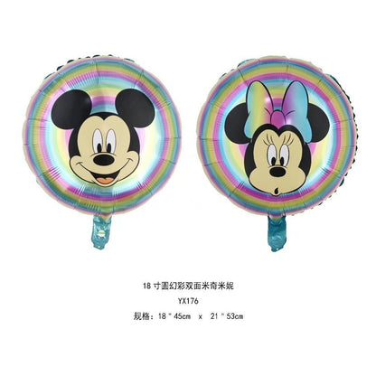Mickey Minnie Foil Balloons Birthday Party Decoration 50pcs 18 Inch 18