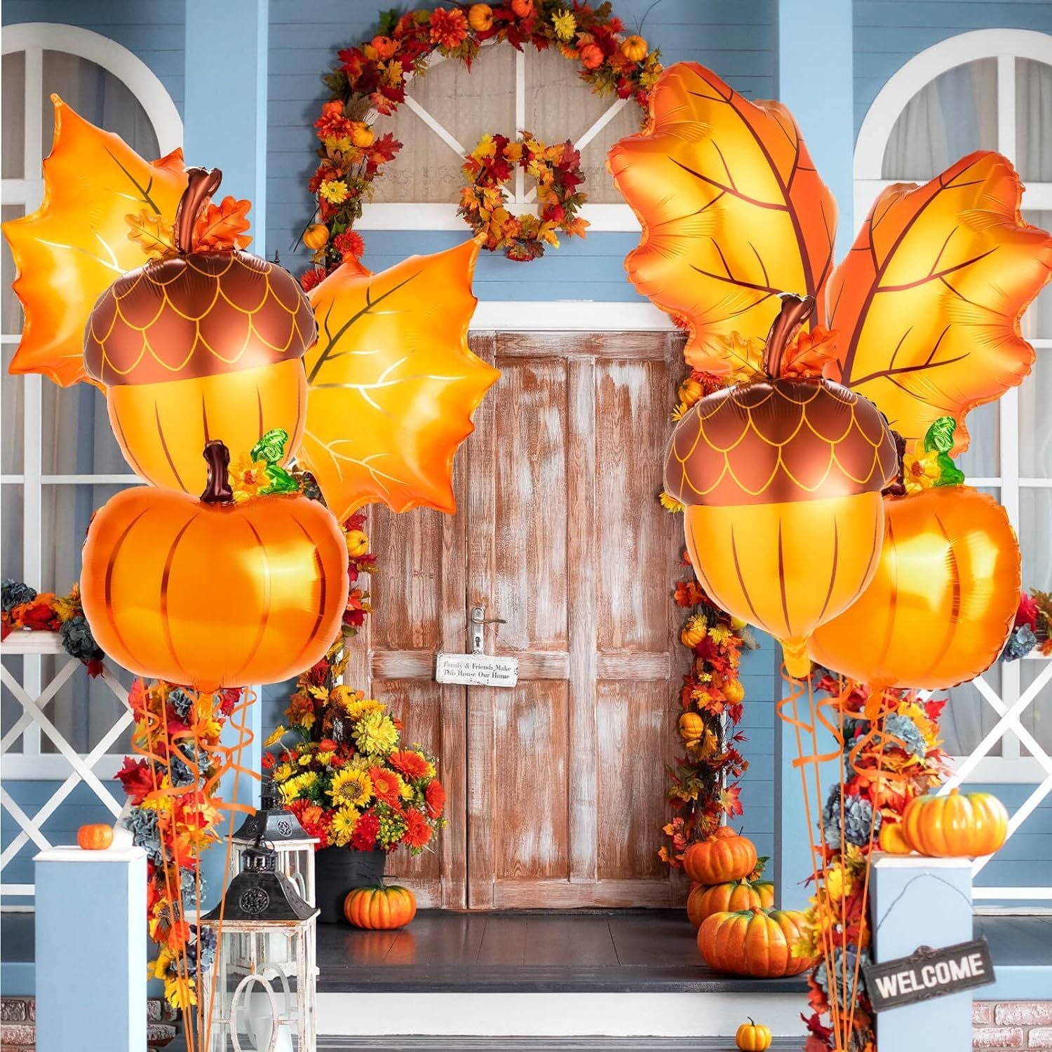 Thanksgiving Theme Foil Balloon Set Party Decoration 20x15x2cm 3