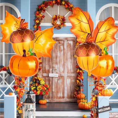Thanksgiving Theme Foil Balloon Set Party Decoration 20x15x2cm 3
