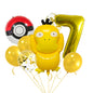 Pocket Monster Duck Foil Balloon Set Party Decoration 20x15cm 10