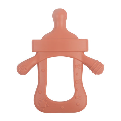 Silicone Baby Teething Toy Bottle Shape for Infant 32
