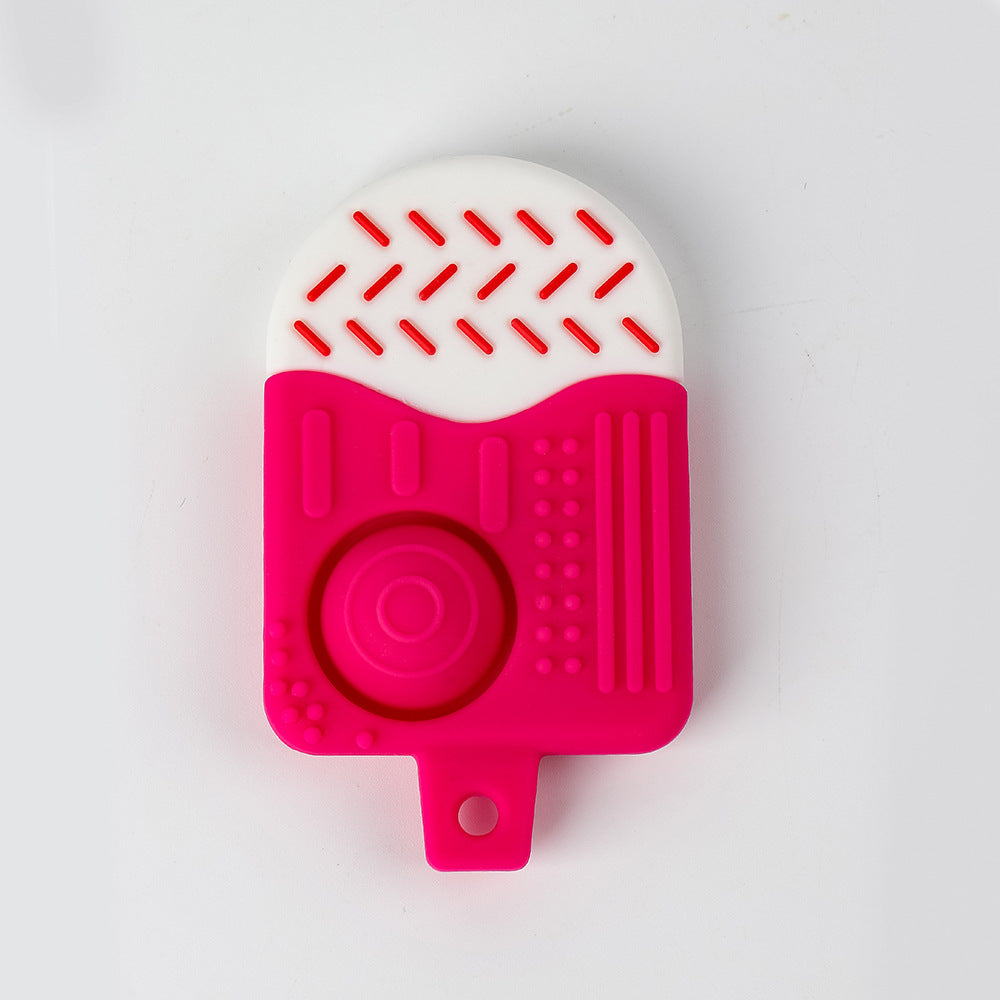 Macaroon Ice Cream Silicone Teething Toy for Baby 8