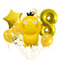 Pocket Monster Duck Foil Balloon Set Party Decoration 20x15cm 21