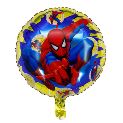 Superhero Round Foil Balloons Party Decoration 50pcs 18 Inch 6