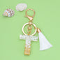 Tassel Letter Keychain A to Z Resin Initial Charm 49