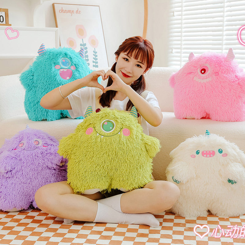 Cute One-Eyed Monster Plush Toy Soft Stuffed Animal 45cm 65cm 5