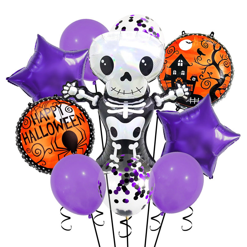 Halloween Foil Balloon Set Party Decoration 20x15x1.5cm 6