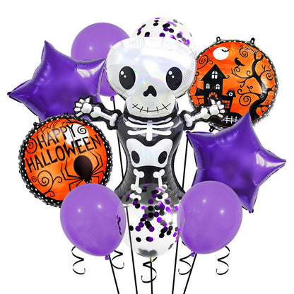 Halloween Foil Balloon Set Party Decoration 20x15x1.5cm 6