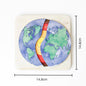 Wooden Earth Layer Puzzle Educational Toy for Kids