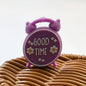 20Pcs Silicone 3D Focal Beads Good Time Alarm Front Facing 6