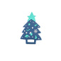 Christmas Tree Silicone Teething Toy Baby Teether Set 10pcs 6