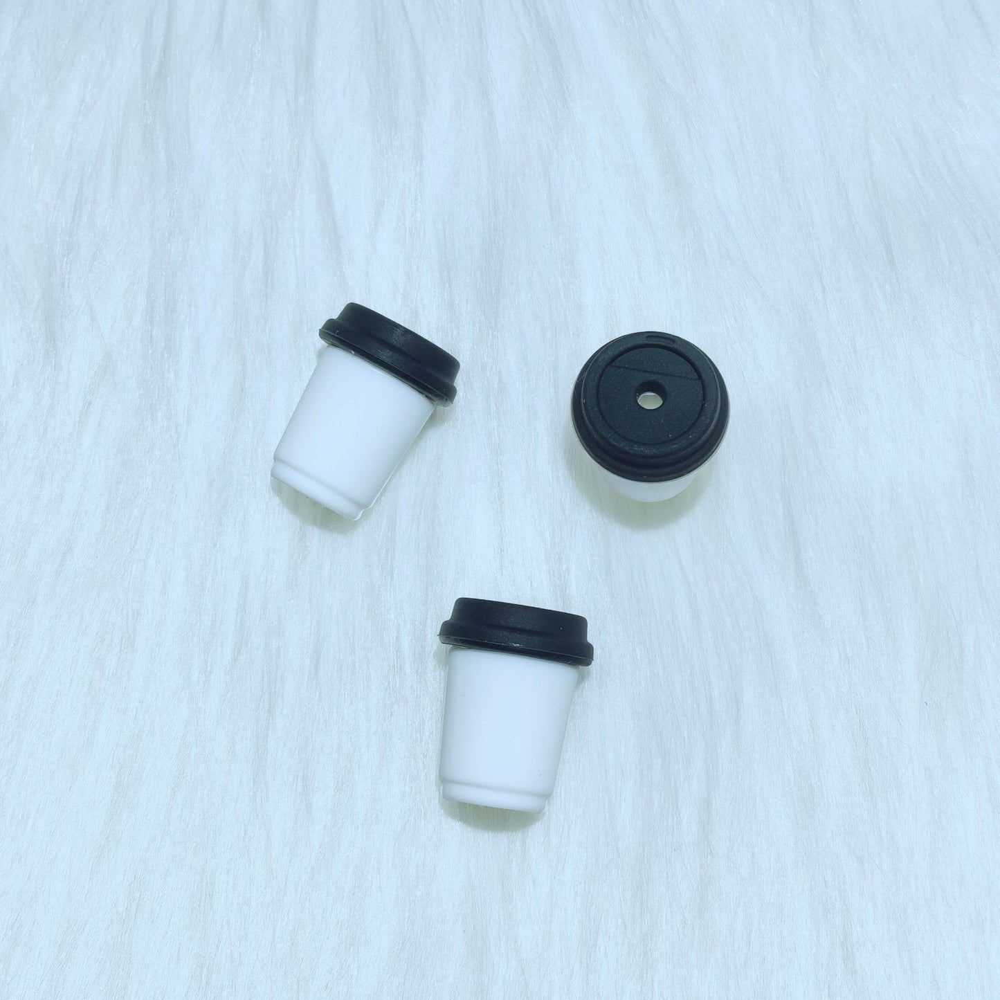 20Pcs Silicone 3D Focal Beads Solid Colorful Cup Holding Lid Detail 10