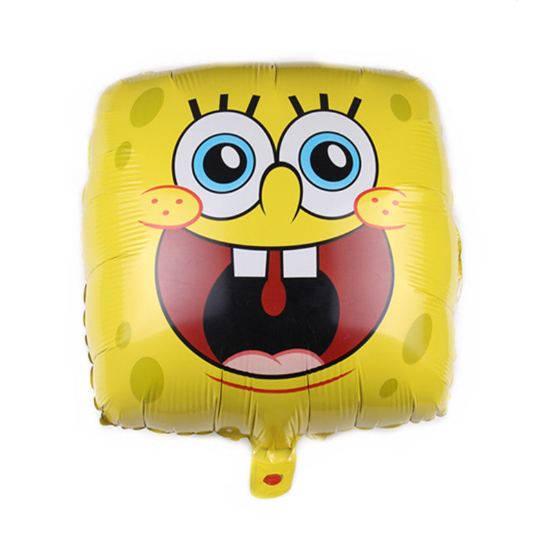 SpongeBob and Patrick Foil Balloons Party Decoration Set 5pcs 10