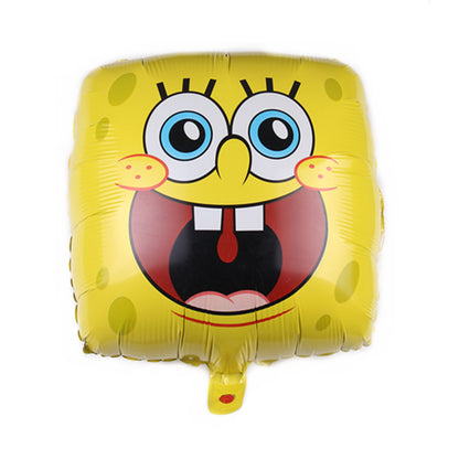 SpongeBob and Patrick Foil Balloons Party Decoration Set 5pcs 10