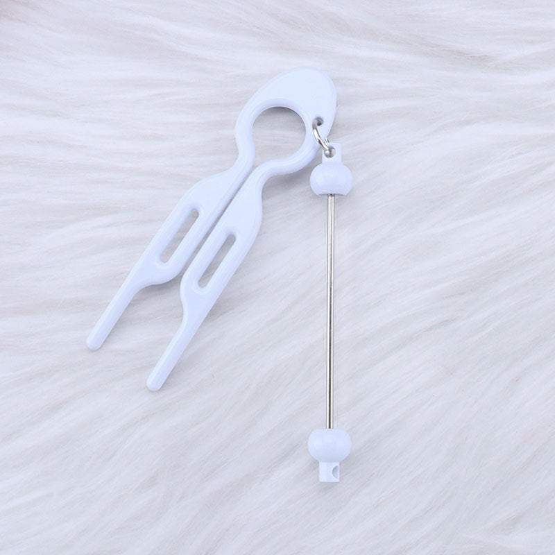 Beadable U Shaped Updo Resin Comb DIY Hair Accessory Craft Supplies 5
