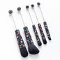 5Pcs Halloween Christmas Beadable Makeup Brush Set DIY Craft Supplies 10