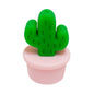20Pcs Silicone 3D Focal Beads Flowerpot Cactus Fleshy with Colorful Pots 8