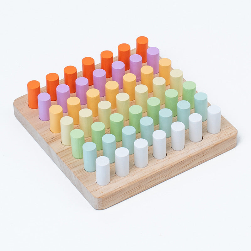 Wooden Montessori Toys Training Stick Insertion Sorting Toy
