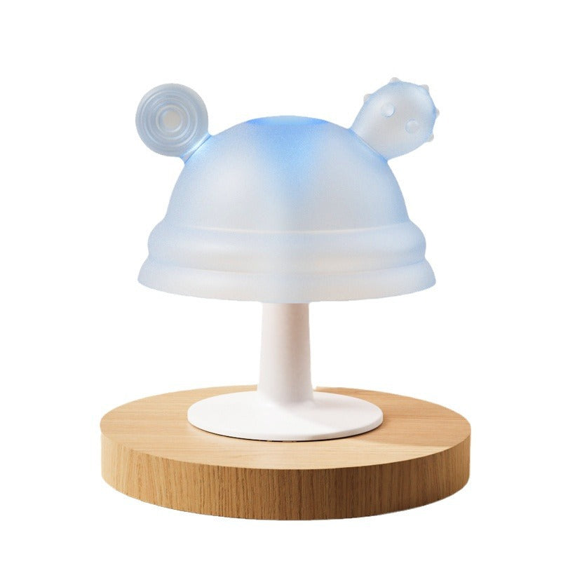 Silicone Mushroom Shaped Baby Teether Toy 82x72mm 5