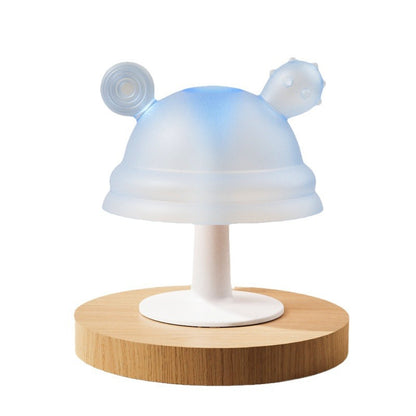 Silicone Mushroom Shaped Baby Teether Toy 82x72mm 5