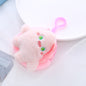Cartoon Plush Monster Keychain Cotton Coin Purse Charm 8