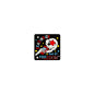 20Pcs Silicone Focal Beads Independence Day Eagle and Star Designs 8