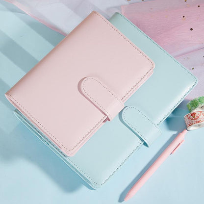 Creative Macaroon Color A5 Binder with Magnetic Buckle 3