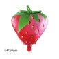 Fruit Foil Balloon Set Watermelon Pineapple Strawberry 5pcs 6