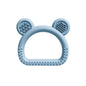 Bear Head Silicone Teething Toy Handheld for Baby 80x72x14mm 10