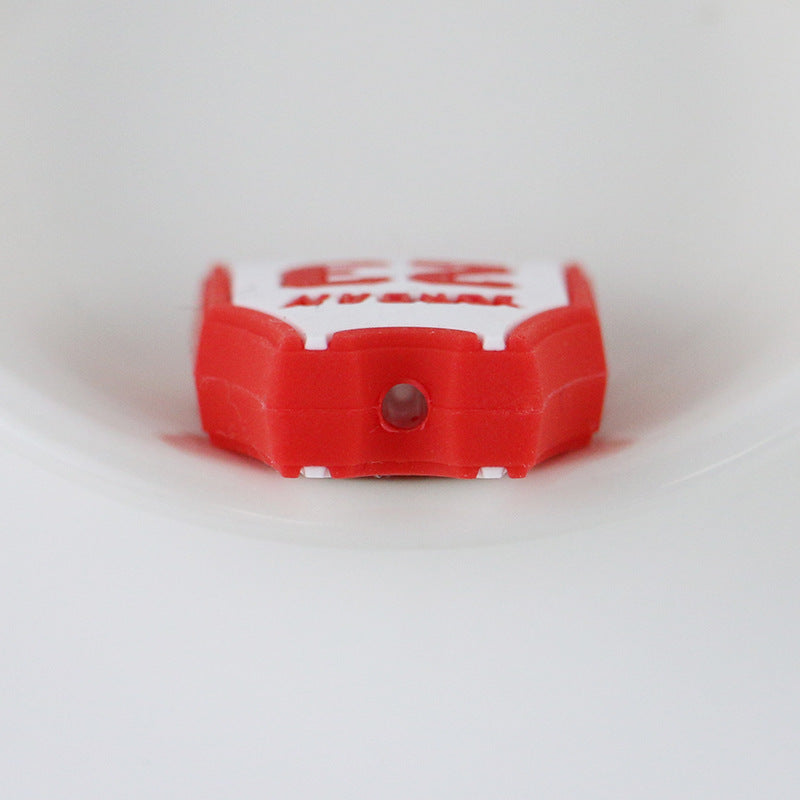 20pcs Silicone Focal Beads Jersey Number 23 Front Facing 3