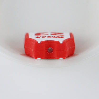 20pcs Silicone Focal Beads Jersey Number 23 Front Facing 3