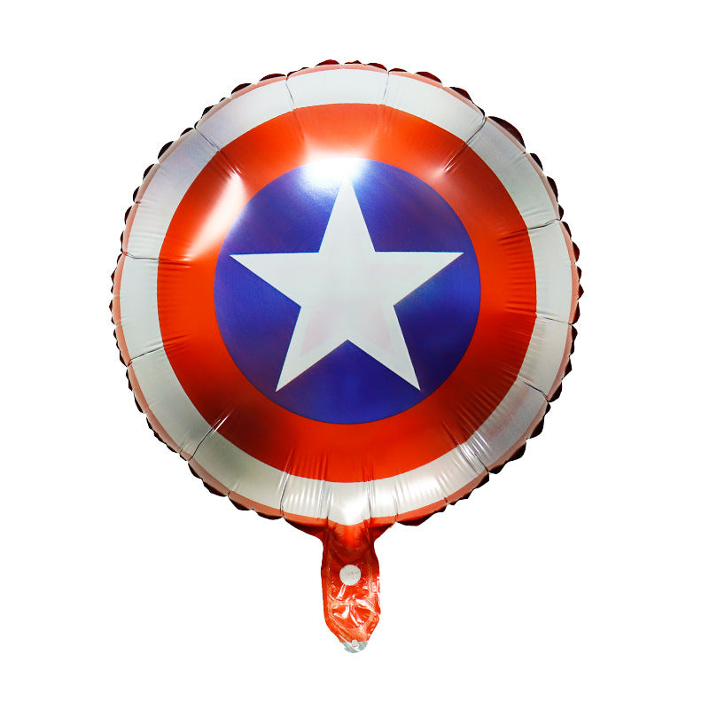 Superhero Round Foil Balloons Party Decoration 50pcs 18 Inch 32