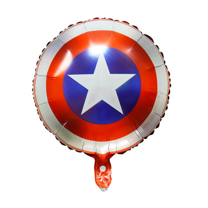 Superhero Round Foil Balloons Party Decoration 50pcs 18 Inch 32