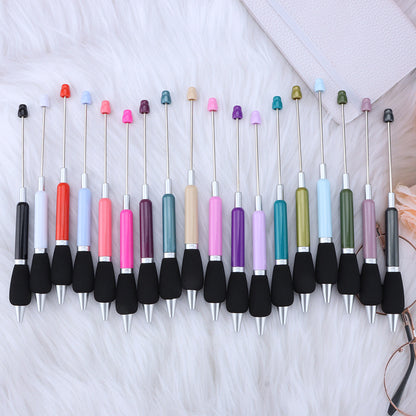 Creative DIY Comfortable Grip Sponge Sheath Beadable Ballpoint Pens 2