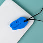 Silicone Dinosaur Head Chew Necklace Sensory Fidget Toy 9