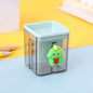 Cartoon Double Hole Manual Pencil Sharpener Plastic 4.8x4x4cm 10
