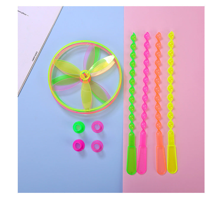 Plastic Flying Saucer Dragonfly Toy Disc 13cm Party Favor 40 Pack 3