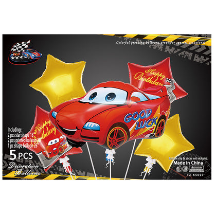 Cartoon Character Foil Balloon Set Kids Party Decoration 2 Sets 28