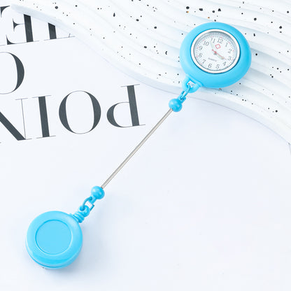Beadable Glow In The Dark Pocket Watch Silicone DIY Nurse Doctor Gift 15