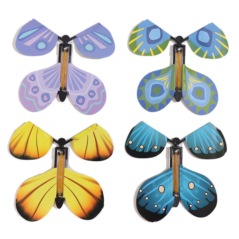Little Butterfly Wind Up Toy Magic Prop for Kids and Adults