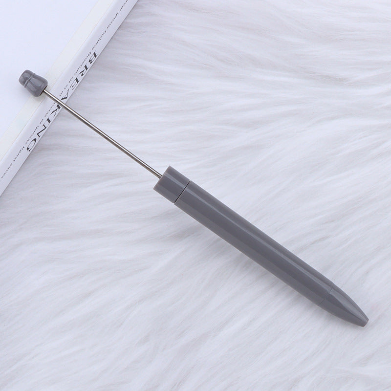 Long Creative Plastic Beadable Ballpoint Pens DIY Craft Supplies 14