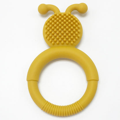 Silicone Baby Teether Bow Shape Soft Teething Toy 2 Pack 5
