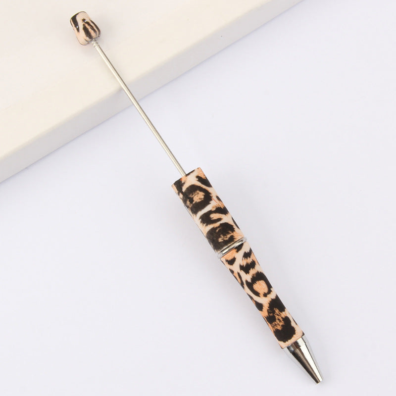 Printed Pattern Beadable Ballpoint Pens DIY Craft Supplies 8