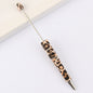 Printed Pattern Beadable Ballpoint Pens DIY Craft Supplies 8