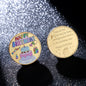 Birthday Cake Commemorative Coin Iron Collectible Gift 4cm 3